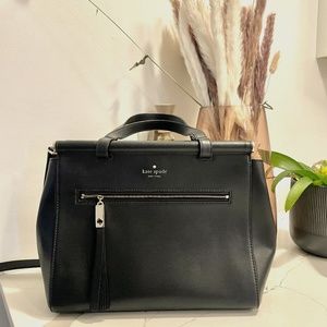 Kate Spade Black and Gold Handbag